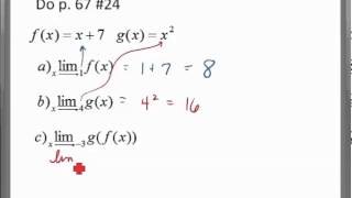 S 1 3 day 1 Solve limits algebraically