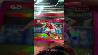 🚨 THIS MERLIN BLASTER BOX WAS ABSOLUTELY MAGIC!! Pack 1/7 🚨 #sportscards #packopening #soccer