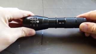 XML-T6 2000 lumen flashlight review