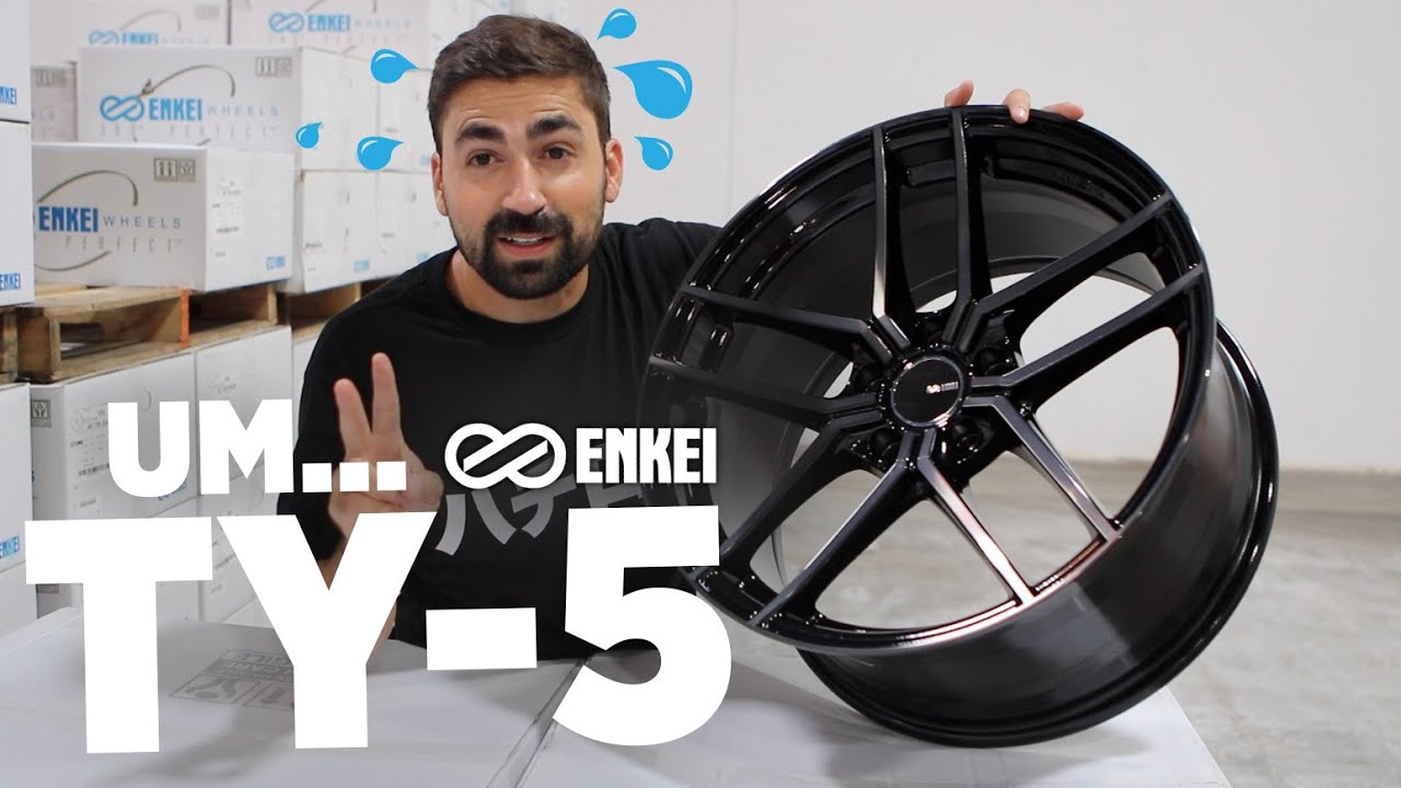 The Enkei TY5 Pearl Black Tuning Series Wheel YouTube