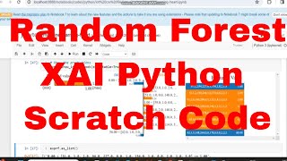 Heart Disease Detection with XAI Python / XAI Scratch Python Code Random Forest #python #XAI