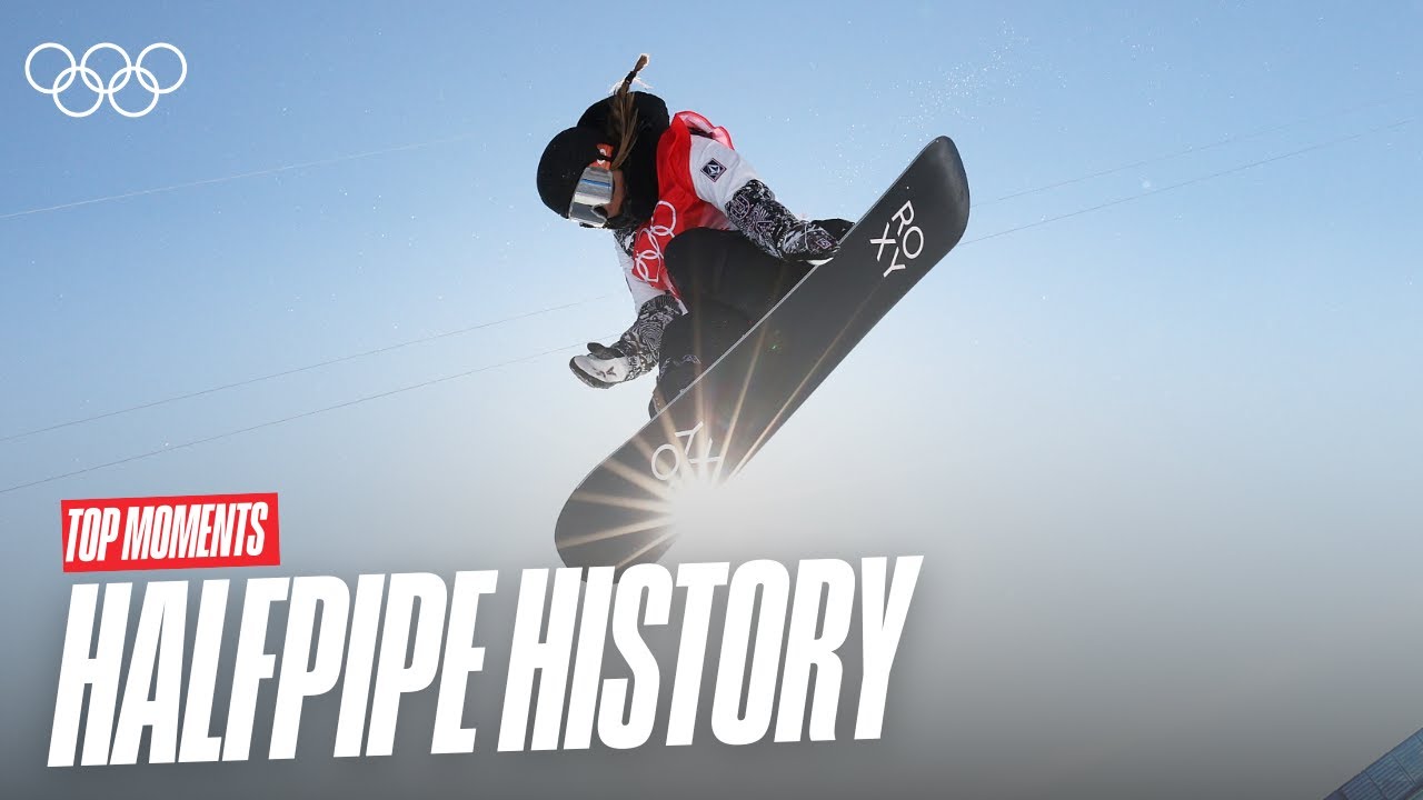 The Last Seven Women's Halfpipe Gold Medallists 🏂🥇 | Olympic History in Snowboarding | Top Moments