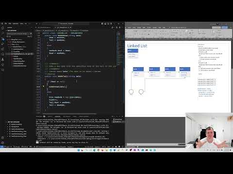 Aula 140: Data Structures - Linked List (Part 2: Add at Tail)