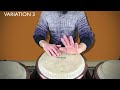 Congas 2 simple 3 tumbao variations