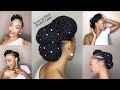 I created my own wedding hairstyle!! How To: DIY NATURALLY TEXTURED BRIDAL UPDO | Ft. BetterLength