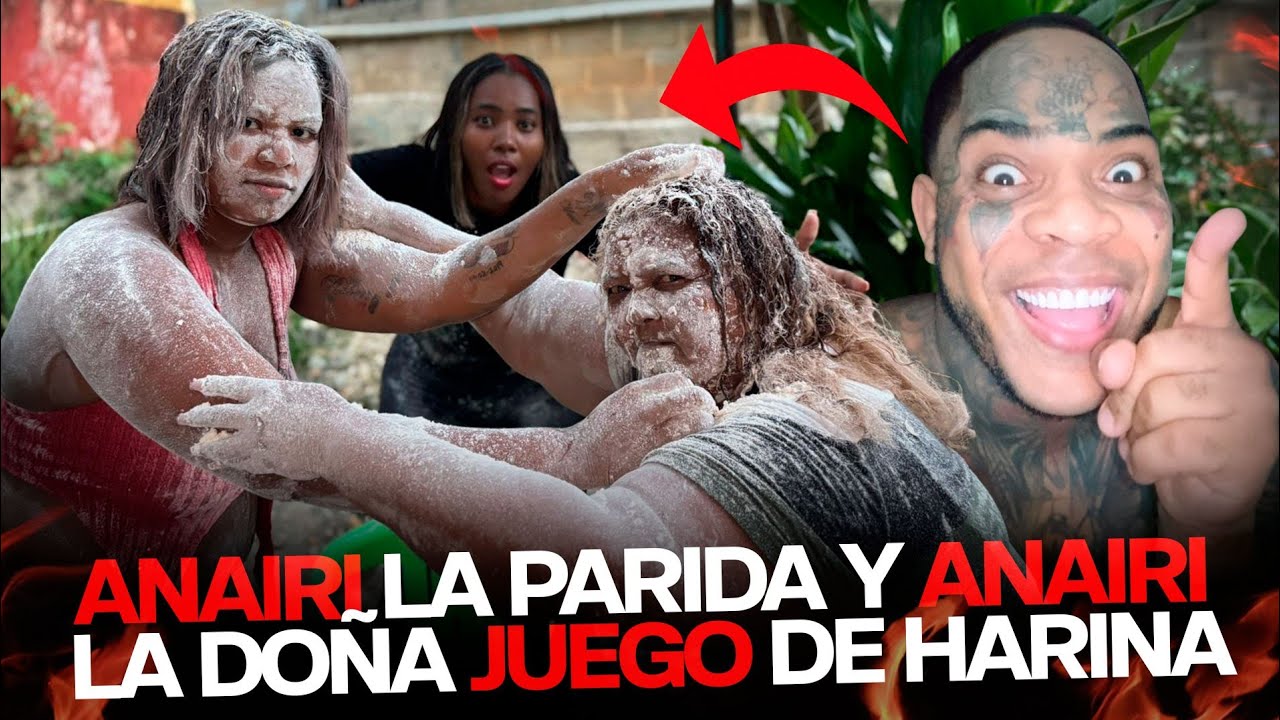 ANAIRI LA PARIDA Y ANAIRI LA DOÑA JUEGO DE HARINA
