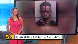 HCSO: Search underway for man accused of murder