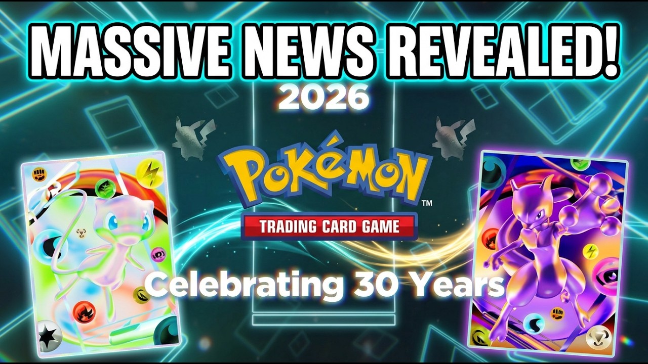 Pokémon Just Revealed HUGE 30th Anniversary Set News! - YouTube