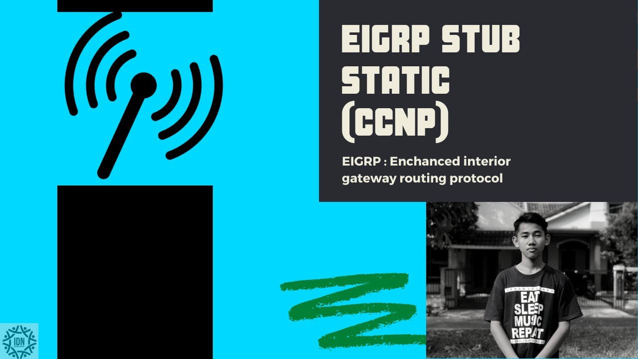 EIGRP STUB STATIC - YouTube