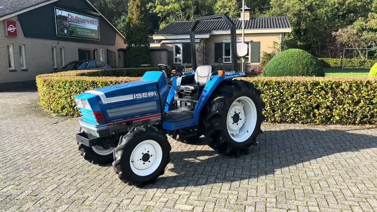 Duteweert Miniwerktuigen presenteert, de Iseki TA 312 minitractor