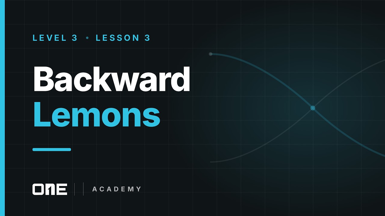 ONE Academy Level 3 Lesson 3 Backward Lemons