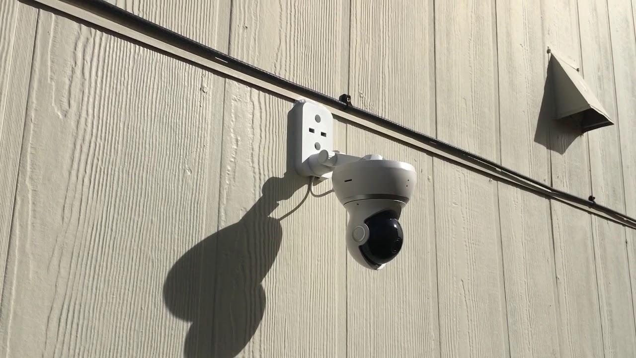 Yi Dome 1080p camera outside mount..🏡 YouTube