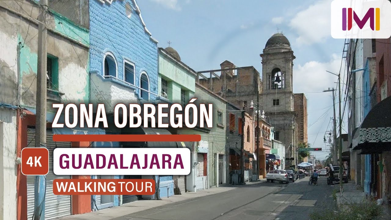 CAMINANDO POR LA ZONA DE OBREGÓN EN GUADALAJARA | WALKING TOUR