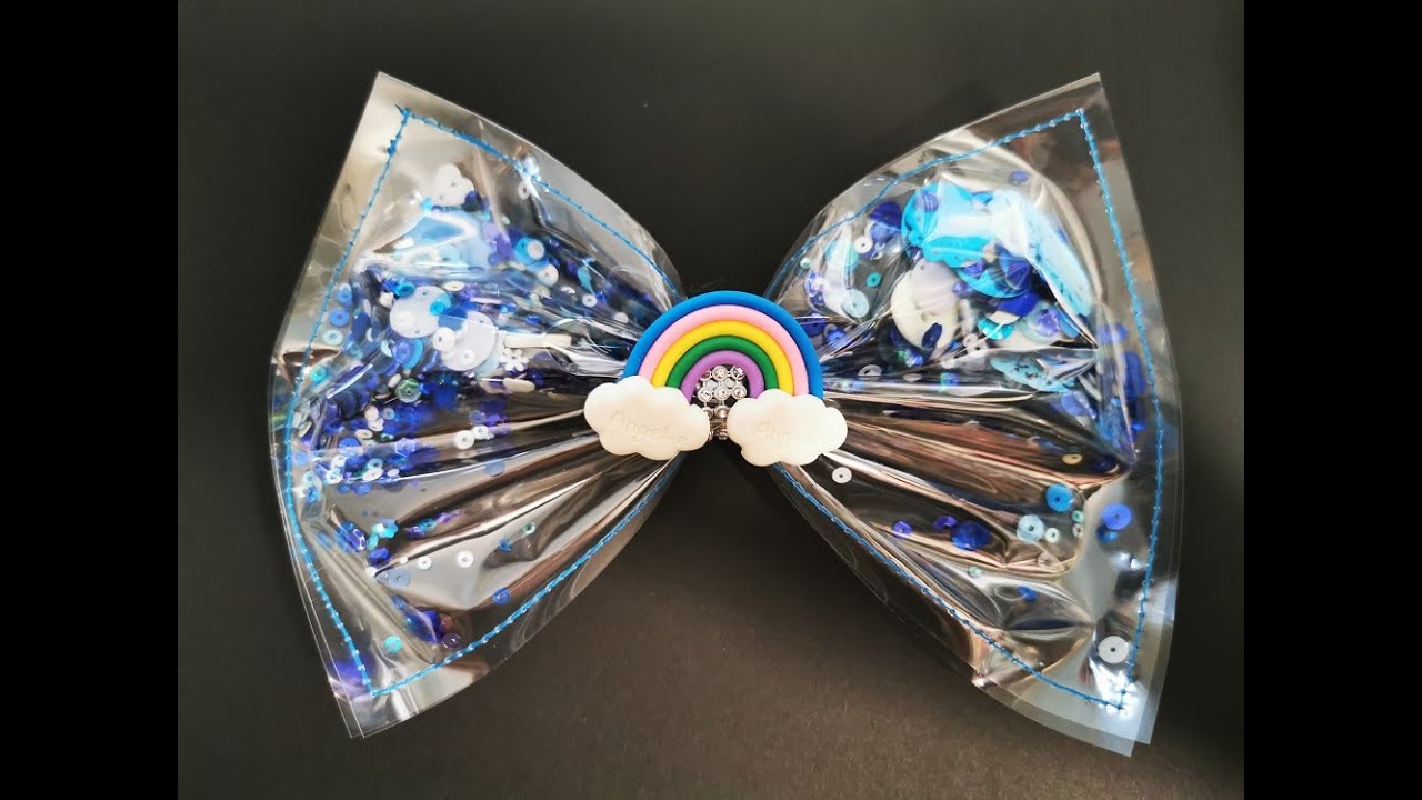 Diy acetate shaker hair bows😍 YouTube