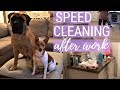 Speed Clean With Me After Work | Clean With Me | Cleaning Motivation