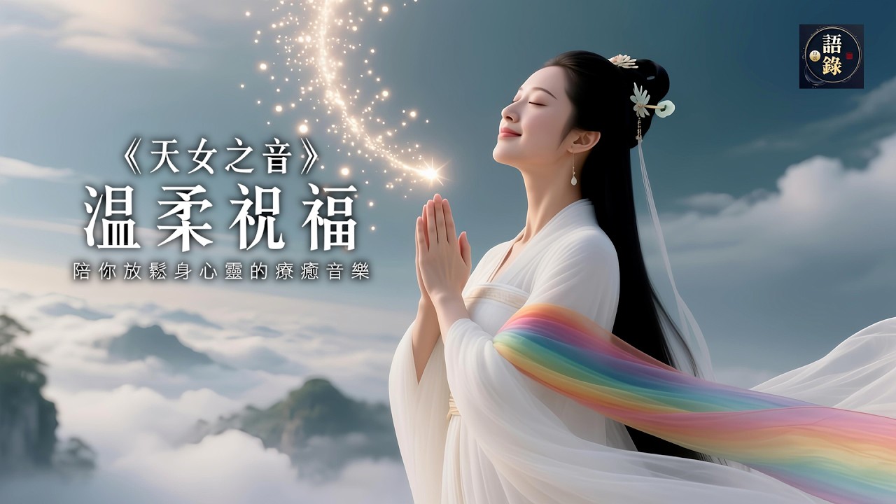 《天女之音｜溫柔祝福》陪你放鬆身心靈的療癒音樂｜每日平安與健康｜語錄均霑