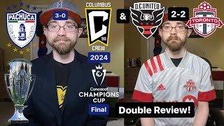 RSR6: CF Pachuca 3-0 Columbus Crew 2024 Concachampions Final & DC United 2-2 Toronto FC Review!