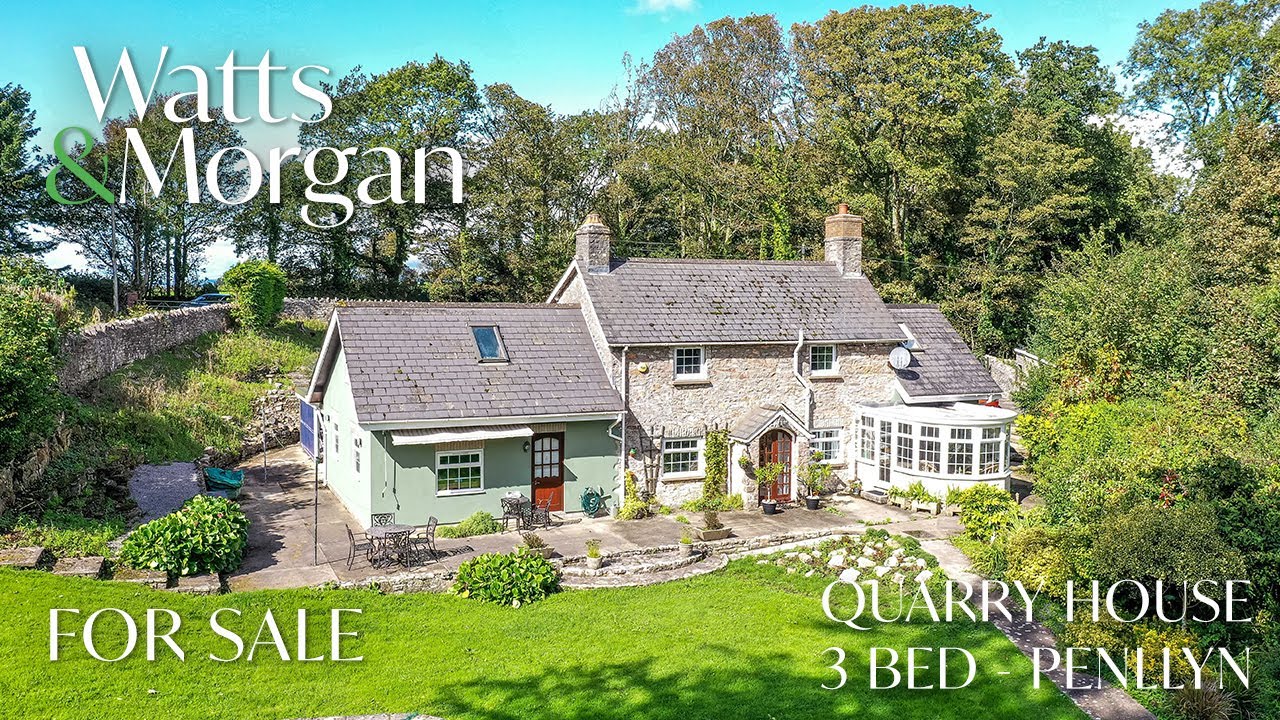 Walkthrough property video tour of Quarry House Penllyn YouTube