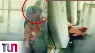 Violencia de género a ojos de todos: brutal agresión a una mujer en Chubut