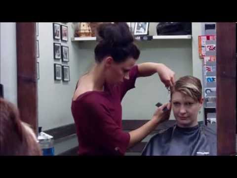 Barber Shop Girl Analise pt1 - YouTube