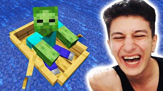 ZOMBİ ARKADAŞIM OLMAK İSTEDİ ❤️ Minecraft 4