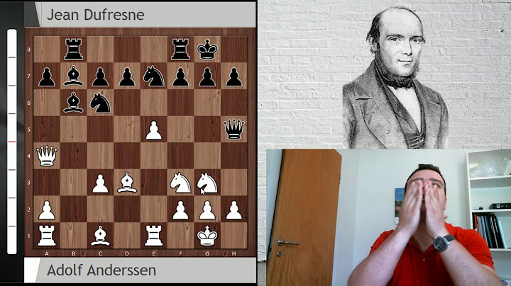 Las mejores partidas de ajedrez de la historia: La Siempreviva