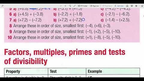 Revise for secondary Cambridge checkpoint Y9 lesson 1