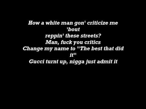 Gucci Mane - Bucket List (Lyrics) - YouTube