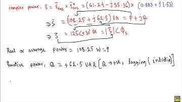 Complex Power : Example 1