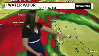July 23, 2025 Forecast: Storms move through during the afternoon