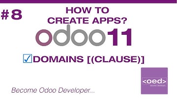 👨‍🏫 Odoo 11 tutorial #8 - Domains Filtering records