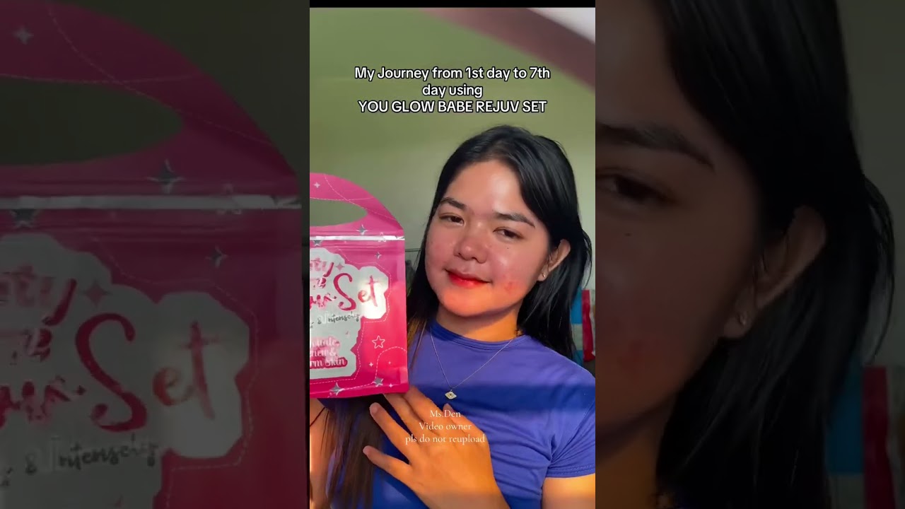 Honest review using You glow babe beauty white rejuvinating soap #beautyreview #beautywhiterejuvset