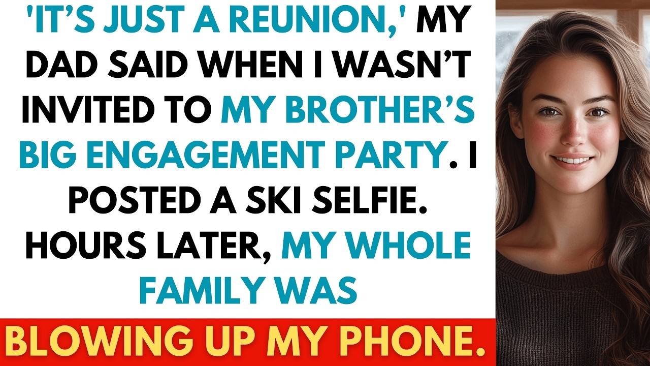 “It’s Just a Reunion,” My Dad Said — But I Was the Only One Not Invited