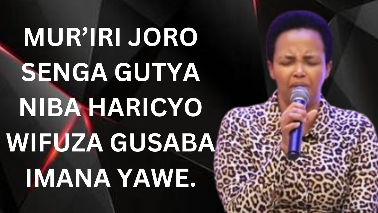 Senga Gutya Niba Har'icyo Wifuza Gusaba Imana Yawe Mur'iri Joro...