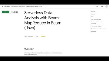 Serverless Data Analysis with Dataflow : MapReduce in Dataflow (Java)