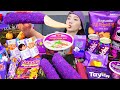 Mukbang ASMR Korean Convenience Store HomeMade Cheese Roll Cutlet BTS Gum Dessert Ssoyoung 