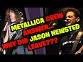Why did Jason Newsted Leave Metallica? Metallica Roadies tell the tale...