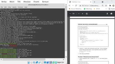 Praktikum 7 | Unix System Call dan Manajemen Memory