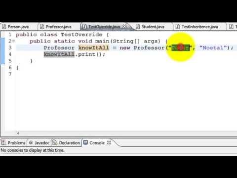 Java Tutorial   Inheritance and Polymorphism