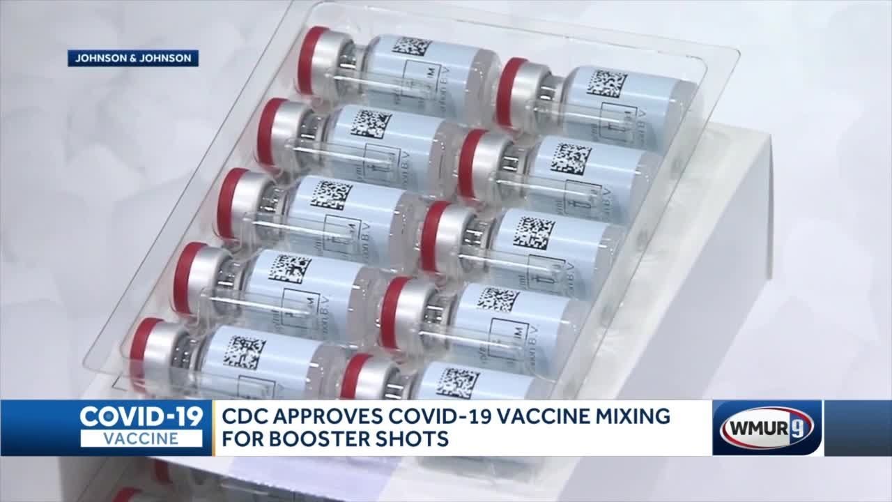 CDC approves COVID-19 vaccine mixing for booster shots