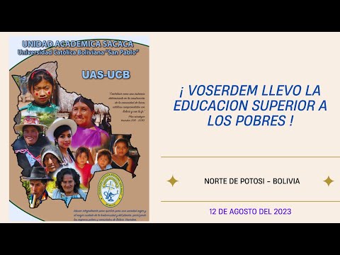 Unidad Académica Sacaca - UCB VOSERDEM