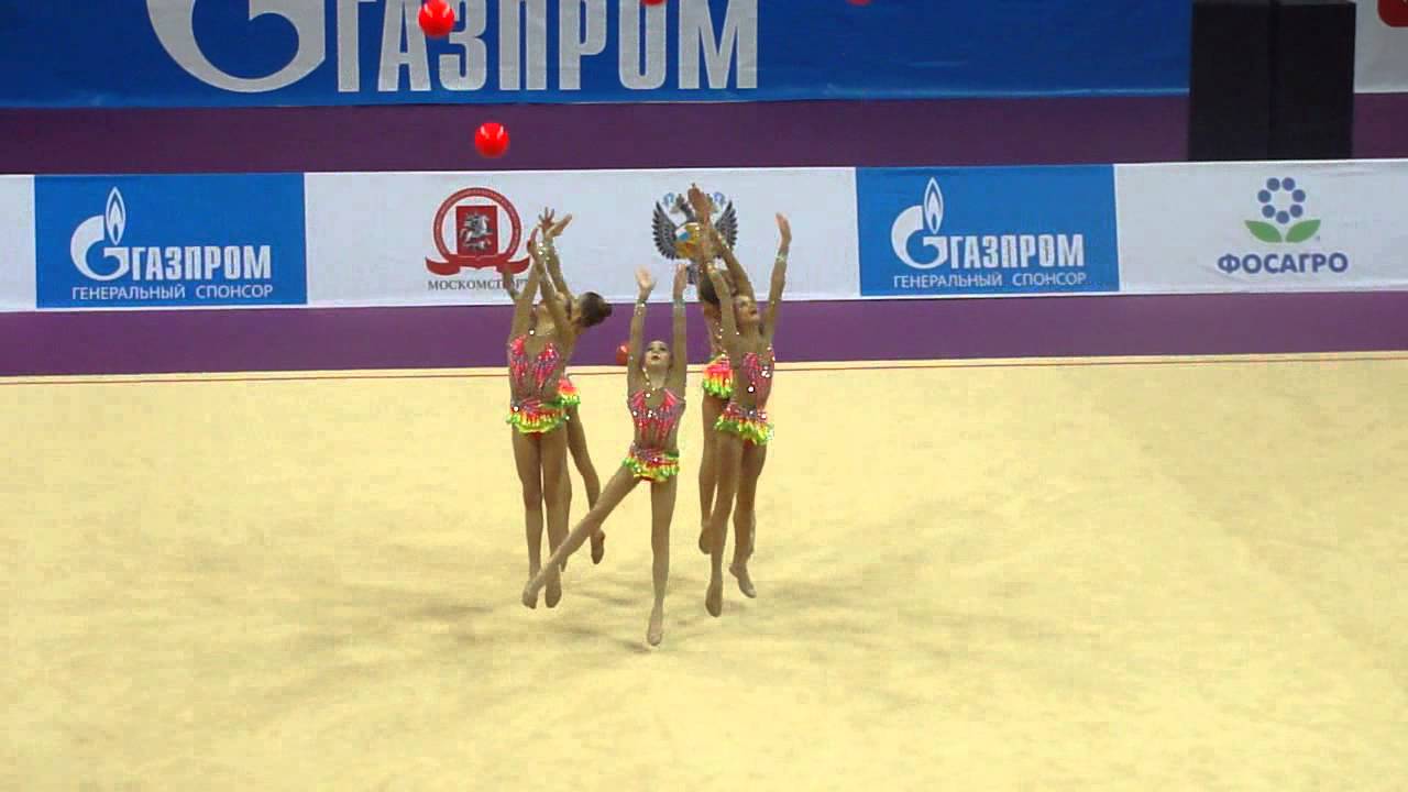 Germany juniors group  MOSCOW R. G. GRAND PRIX