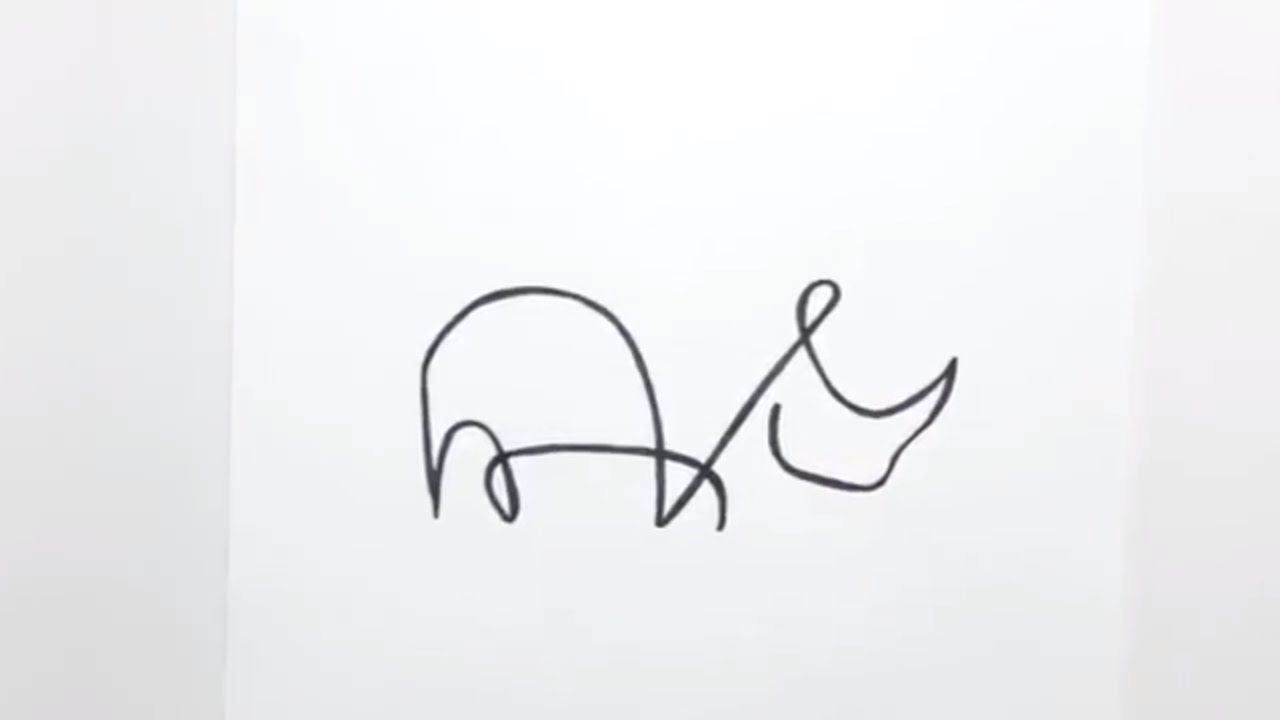 Como Desenhar Rinoceronte