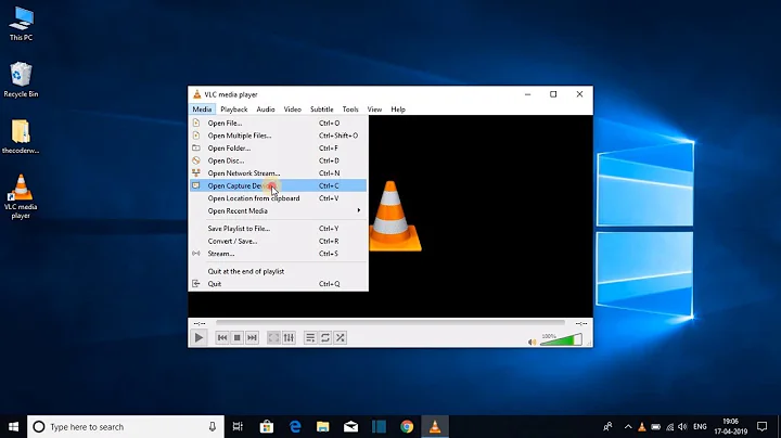 How to Record your Computer Screen with VLC Media Player