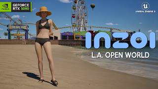 INZOI Walking in Bliss Bay | Teenager Open World Gameplay in the MOST REALISTIC New Sims
