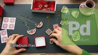 Chemical Element 46 of the Periodic Table | Palladium