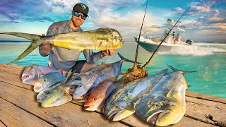 One Day, Every Prized Florida Keys Species | Lobster, Snapper, Grouper Mahi, Tuna, Bay Boat Frenzy