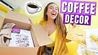 NEW COFFEE CORNER ROOM DECOR!☕