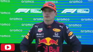Max Verstappen post race interview I 2021 Spanish Grand Prix Guide
