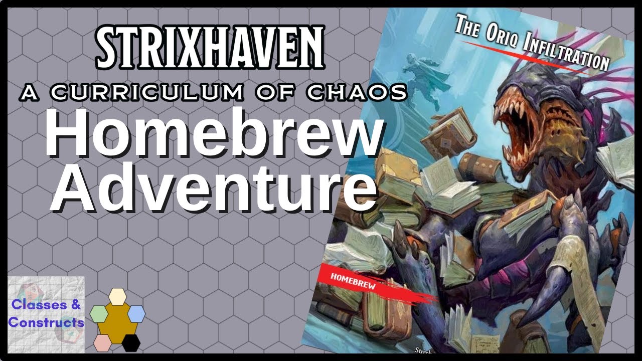 Dungeons and Dragons FREE Homebrew Adventure at Strixhaven